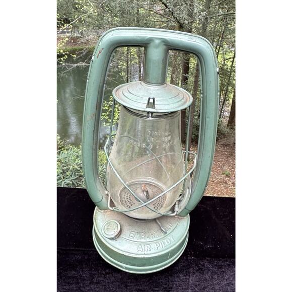 Vtg Embury Air Pilot No. 0 Lantern Lamp Star Bottom Universal 1928 Nice! - Picture 2 of 12